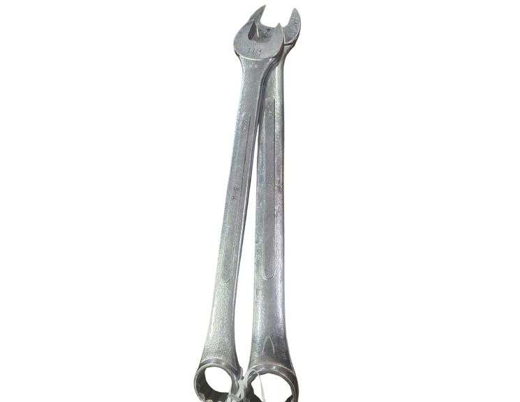 (1) 1/4 & (1) 1/2" S-K Jumbo Combo Wrenches - C-40 & C-43 image
