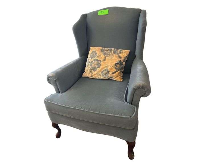 Upholstered Wingback Chair image