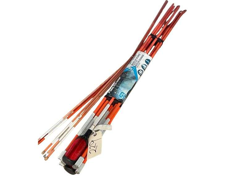 Drive Way Orange Pole Markers image