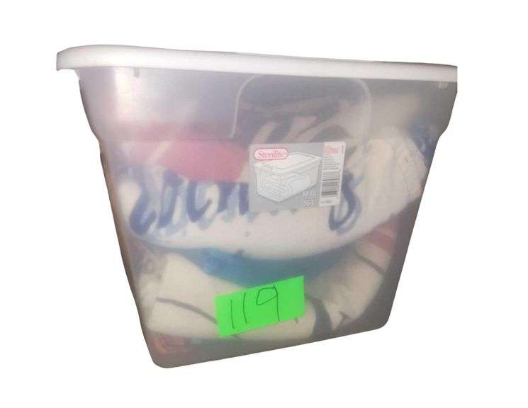 Bins Full of Various Items - Gateway Computers - LEFT SHELF ONLY - MIDDLE SHELF NOT INCLUDED image