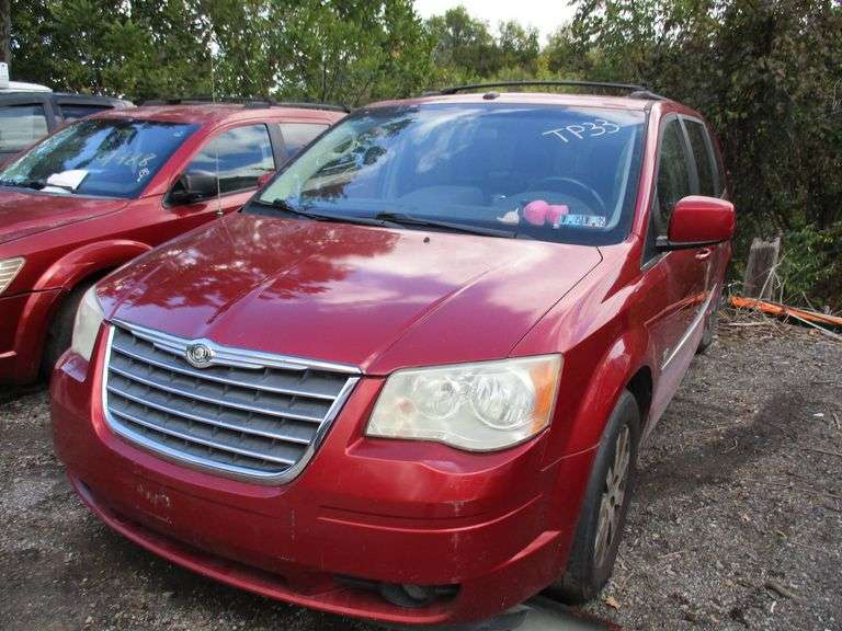 RED, 2009, CHRYSLER TOWN & COUNTRY, 2A8HR54X79R647374, ,