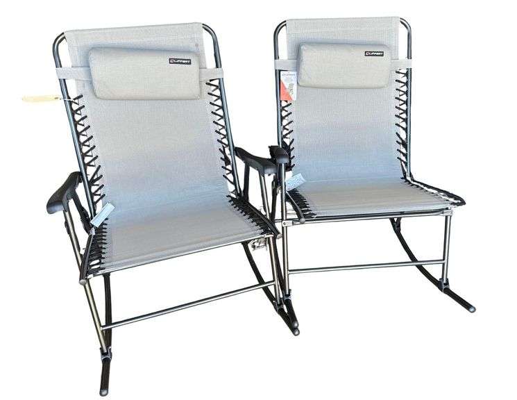 2 Lippert Stargazer Outdoor Rocking Chairs - Like New image
