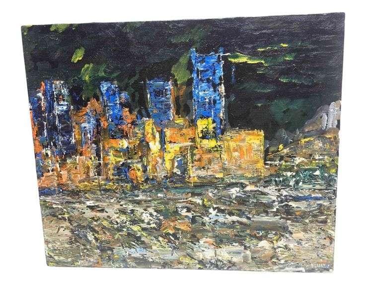 "Pittsburgh, PA" - 2015 - Oil on Canvas - 20" x 24"