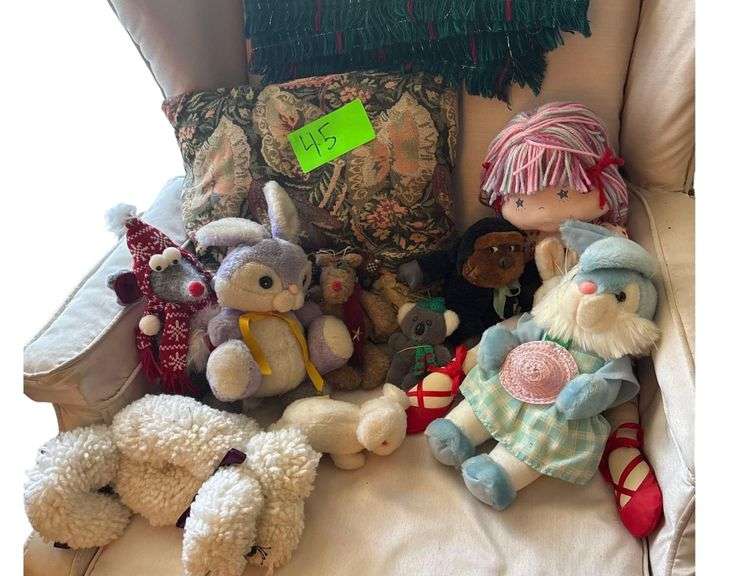 Plush Dolls and Animals image