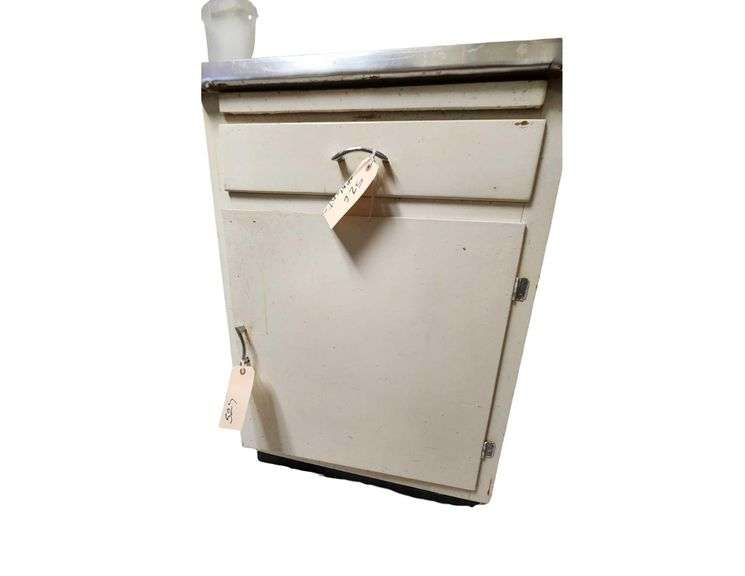 Vintage Cabinet with Formica Top - 24 x 12 x 35 image
