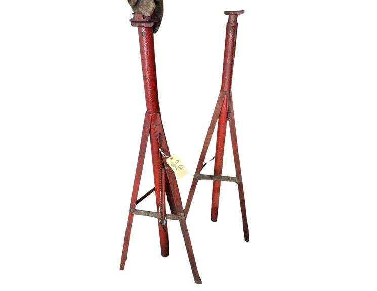 Pair of Adjustable Transmission Jack Stands