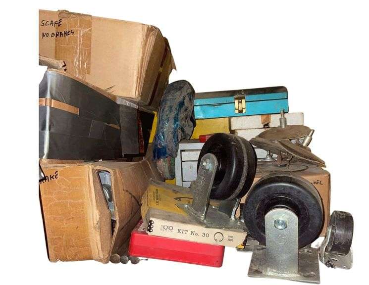 Fire Proof Box and Contents. 36" x 30 " x 70" Must Bring Proper Manpower for Removal image