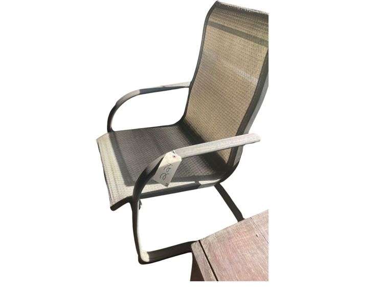 2 Metal and Nylon Chairs image
