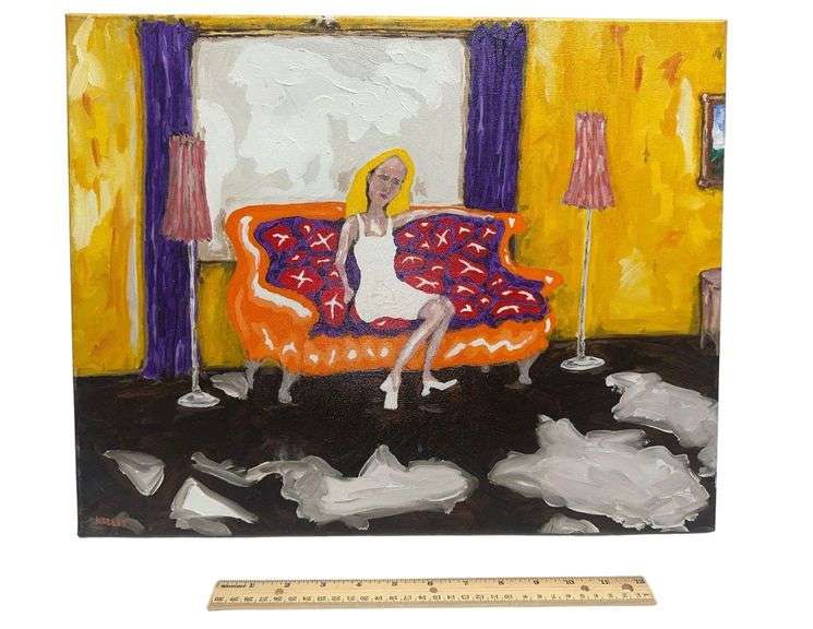 "Class-N-Sass" - Oil on Canvas - 16" x 20"