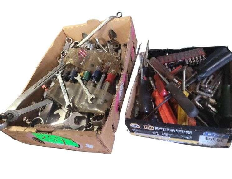 Lot of Wrenches - Screwdrivers - Bits and Other Misc. Tools image