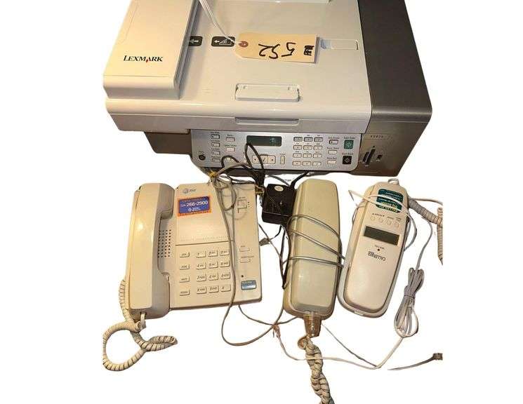 Lexmark Printer- Telephones- Office Lamp image