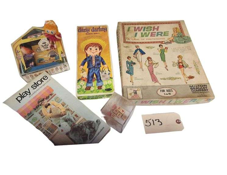 Vintage Toys - i wish I were Game - Pee pul Pals - Play Store - Daisy Darling image