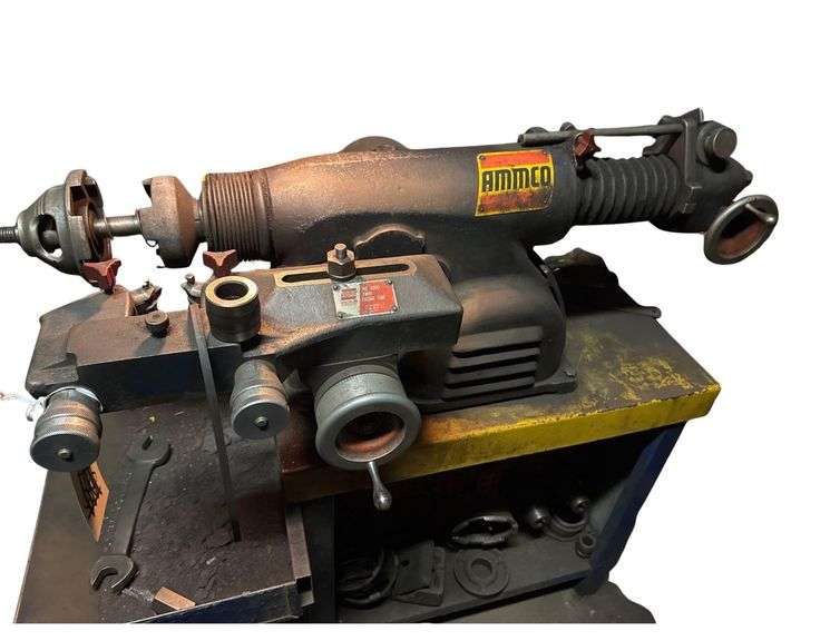 Ammco Disc & Drum Brake Lathe - Model 4000 - Safe-Turn - w/ Infimatic Feed - w/ 6900 Twin Facing Tool - Includes Work Stand image