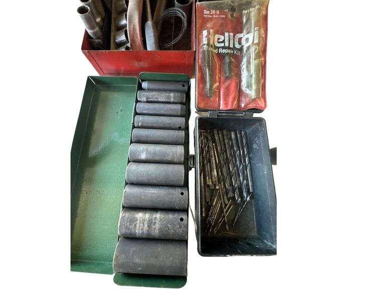 Drill Bits, 1/2” Deep Impact Socket Set, Etc image