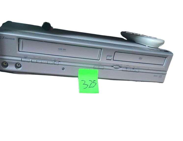 Vcr/Dvd Player and Various Tapes image