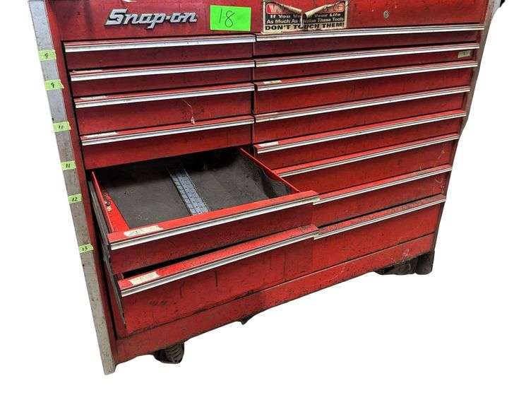 Snap On Tool Chest - 14 Drawers - 53” Wide 45” Tall image