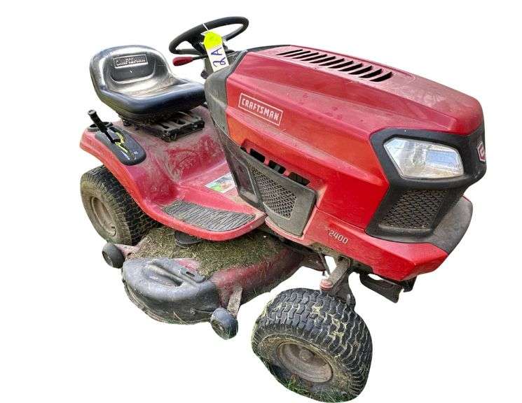 Craftsman T2400 Riding Mower - Model 917.250831 - 46" Mower Deck - Briggs & Stratton 19HP Platinum Series Engine image
