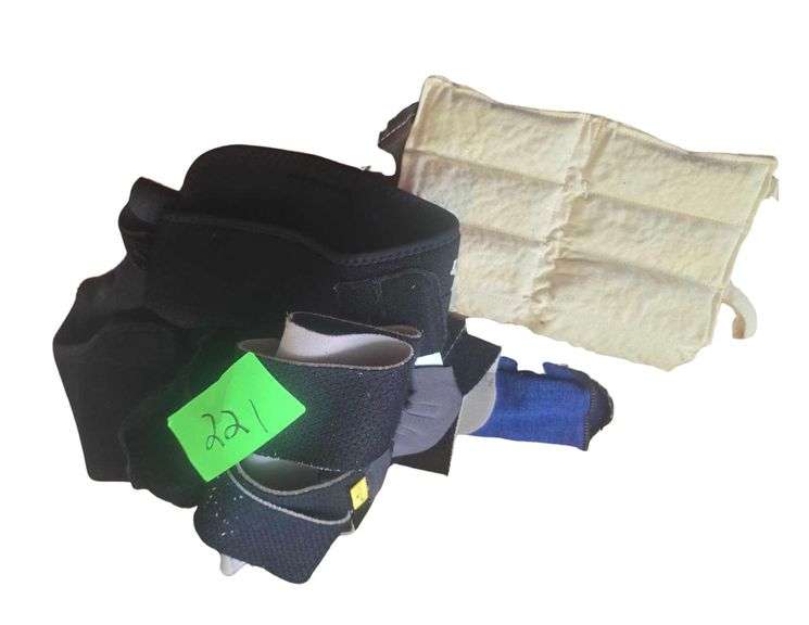 Various Leg Braces and Wraps image