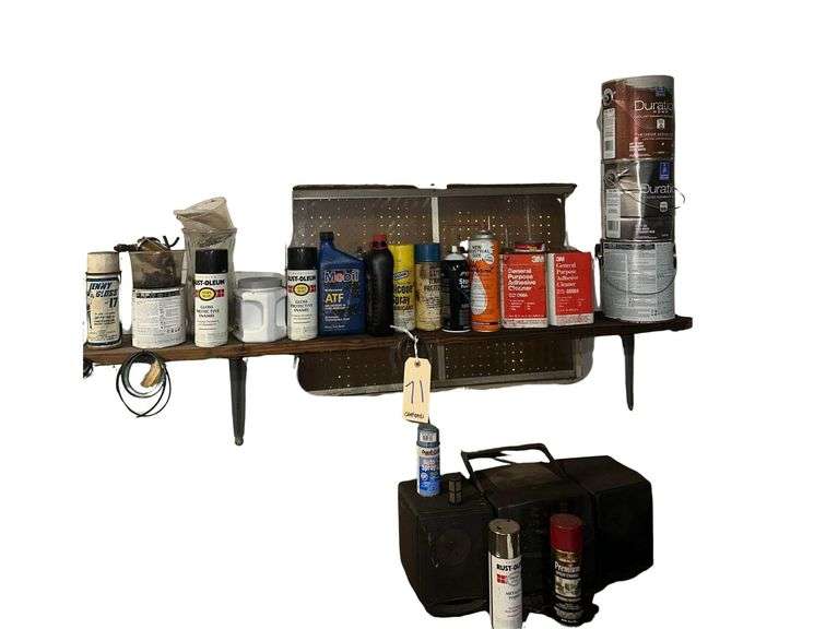 Contents On Shelf Includes- Spray Paint - Auto Chemicals image