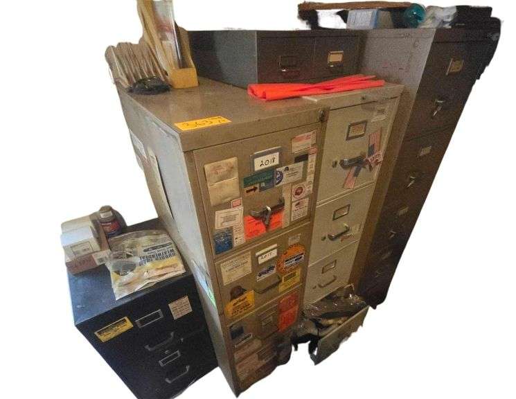 4 Filing Cabinets image