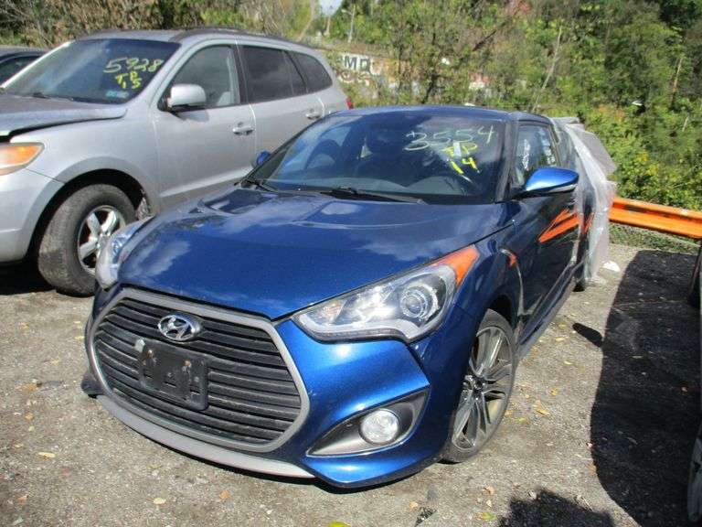 BLUE, 2016, HYUNDAI VELOSTER, KMHTC6AE7GU263554, ,