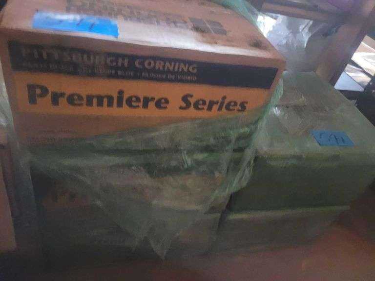 7 Cases of 6/7' Glass Blocks image