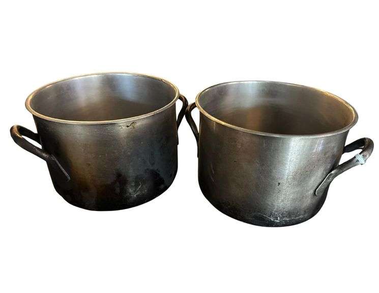 Pair of Large Stock Pots image