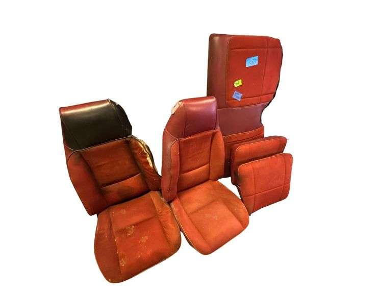 Chevy Camaro Seats - Red image
