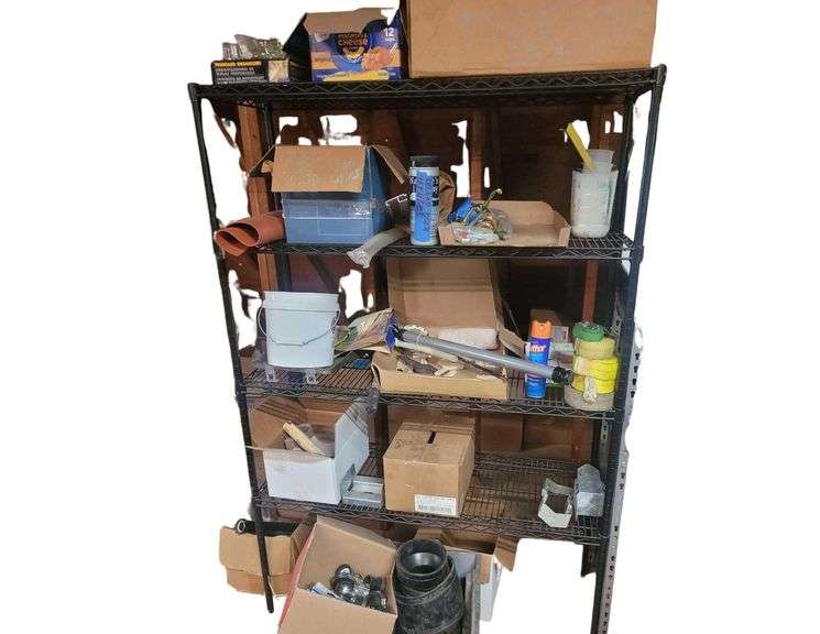 72x48x20" Shelf and 2 Shelfs 48x20x48" & 36x20x48" contents not included must be removed after 4 on removal day image