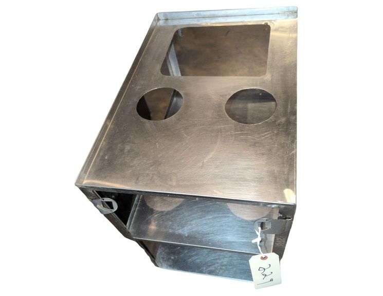 Stainless Steel Push Cart image