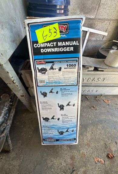 Compact Manual Downrigger NIB image