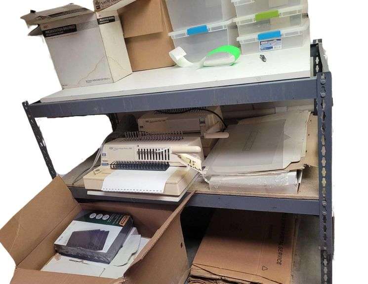 Contents on Rack / Rack Not Included- Electric Image Maker 3000 - Various Binding Products Included image