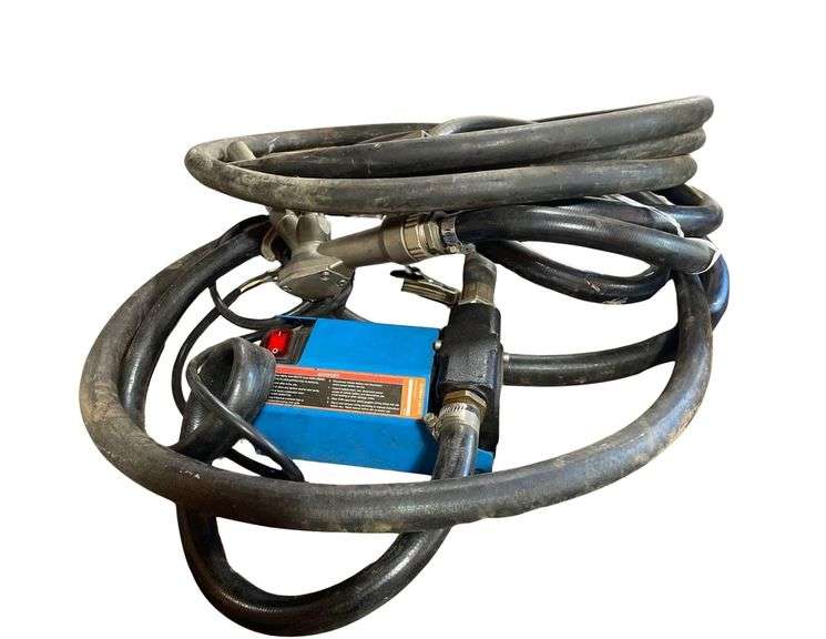 2 Fuel Nosel 12 Volt Diesel Transfer Pump image