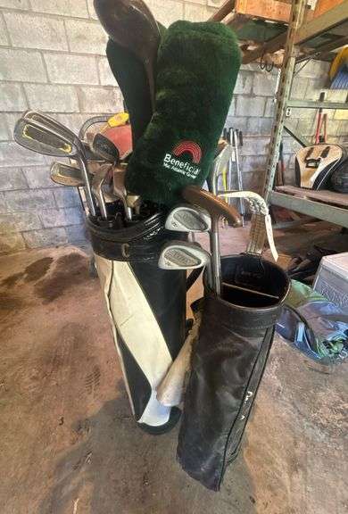 2 Golf Club Sets w/ Bags image