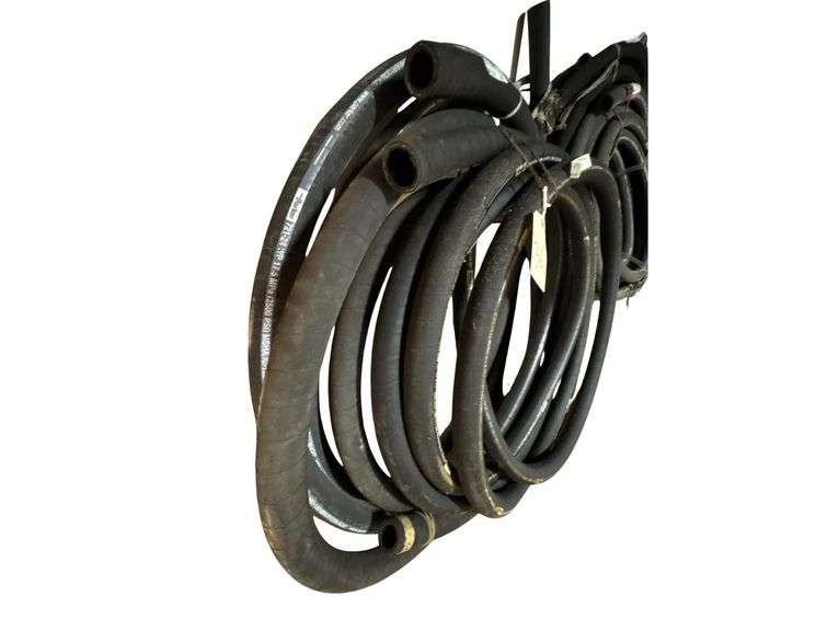 3pc - 1 1/2” Parker Hydraulic Hose - (1)  37’ Section of 422/421-24, 2500psi - (1) 25’ Section of 381-24, 1800psi - (1) 18’ Section of 721-24, 2500psi image