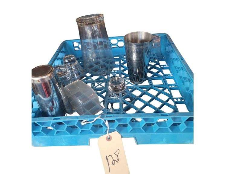 Mixing Glasses, 3" Drink Glasses, And Drink Pitcher image