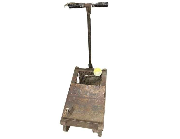 Vintage Steel Cart 3 ft. L. image