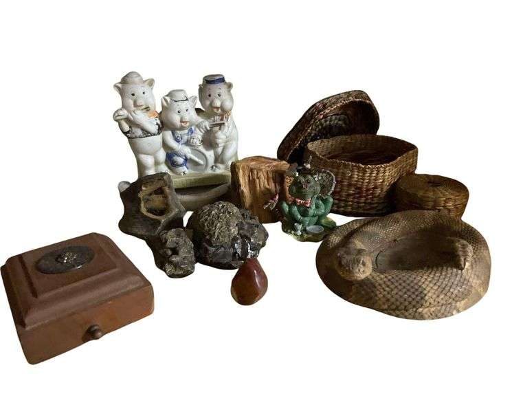 4 Different Classes of Rocks, 3 Little Pigs, and Snake image