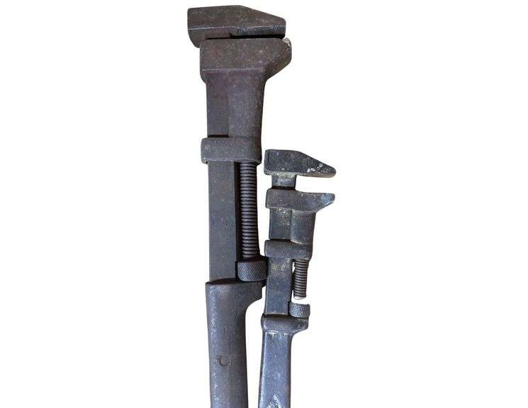 2 Antique Pipe Wrenches image