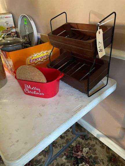 Fruit Holder 14x7x16 Inches 2 Ice Trays image