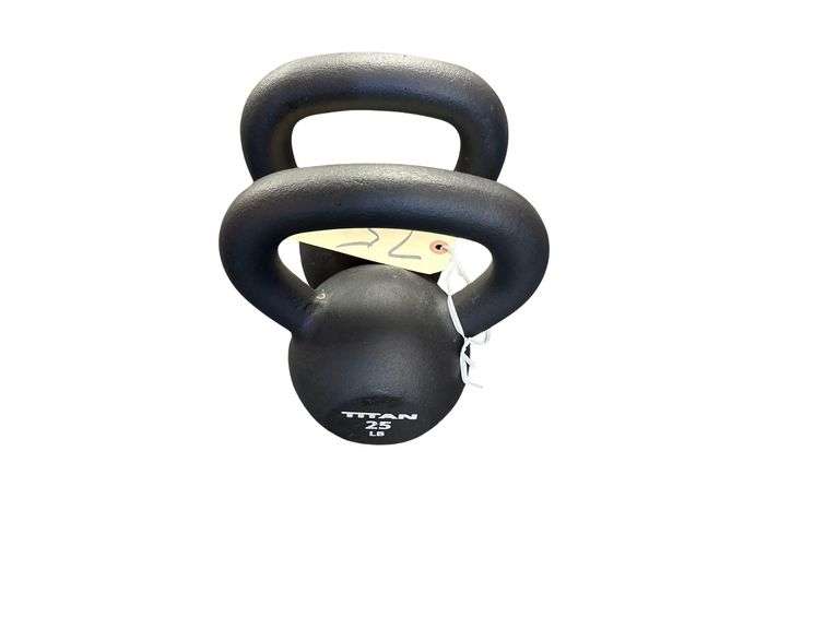 2 - Titan 25lbs Kettlebells image