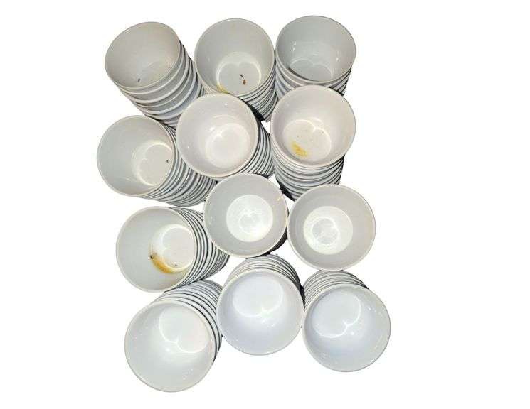 Small Soup Bowls approx. 125  w/ Buss Tray image