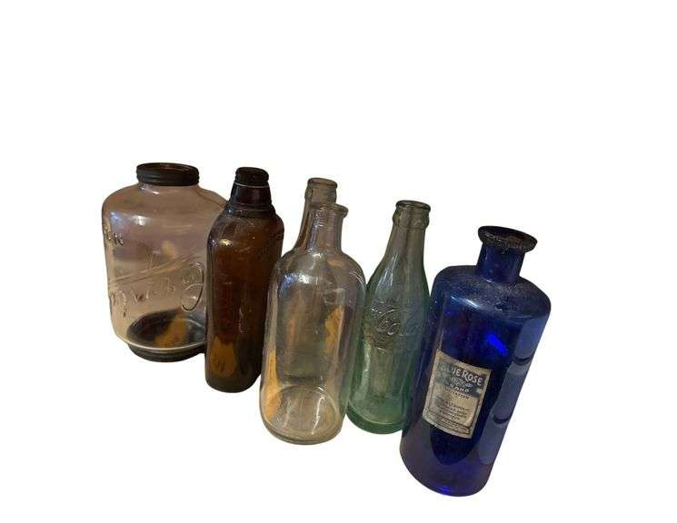 Vintage Glass Bottles image