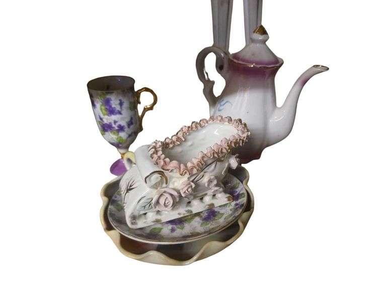 Various Vintage Glassware image