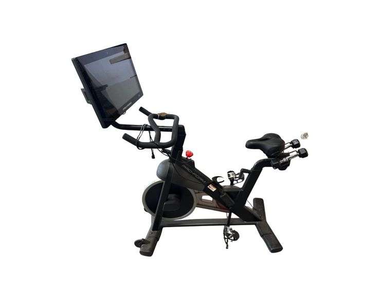 Pro-Form Exercise Bicycle - Model PFEX92220.3 - 22in Smart HD Touch Screen Display - Bike Through 100's of Locations Virtually - Can Connect to iFit image