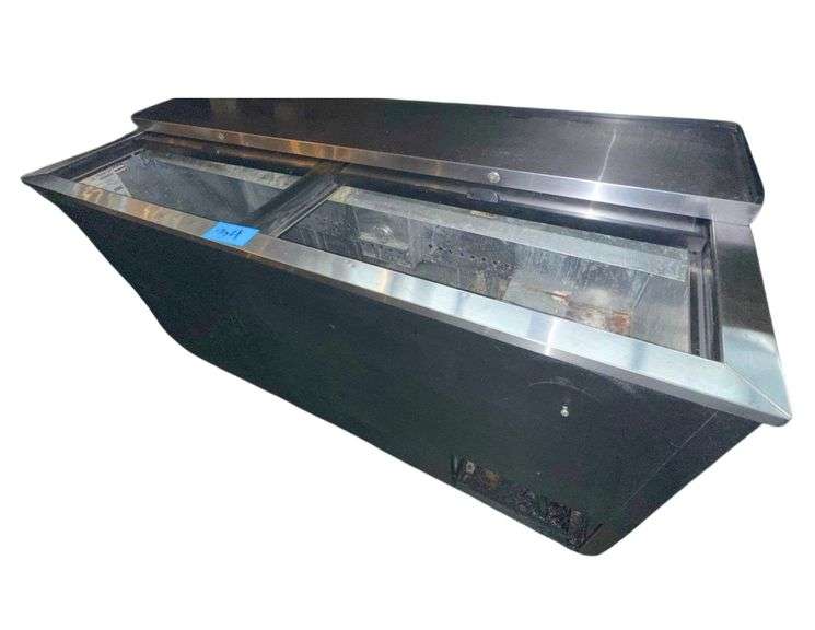 True Mfg. Deep Well Horizontal Bottle Cooler - Model TD-65-24 - 1PH - 65" x 27" x 33" image