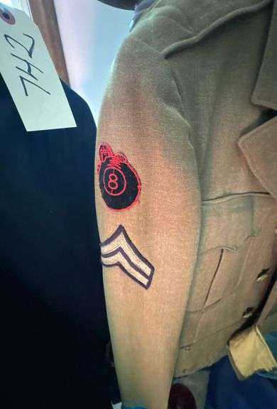wwII Military Marine Coat image