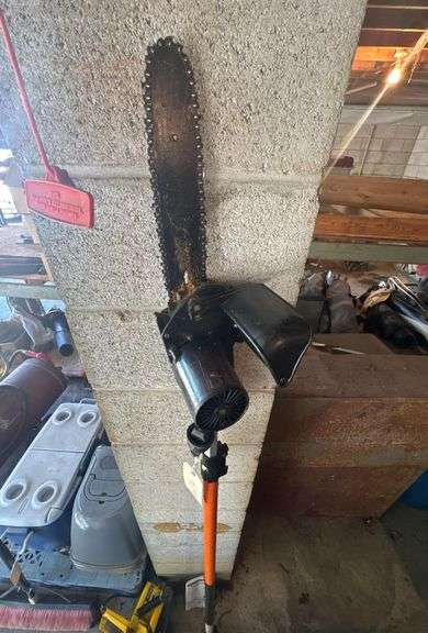 Remington Telescoping Chainsaw & Eager Beaver Electric Chainsaw image