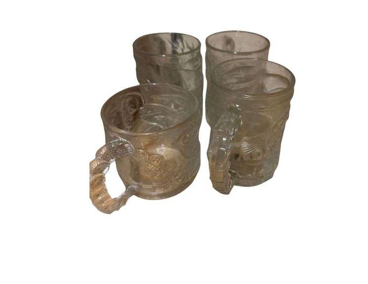 Vintage McDonalds Batman Forever Glasses - Batman and Robin image