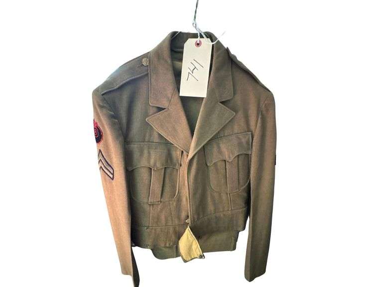 wwII Military Marine Coat image